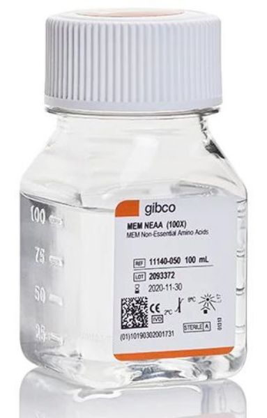Picture of MEM Non-Essential Amino Acids Solution (100X), 20 x 100 mL