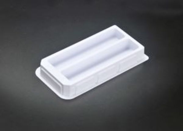 Picture of SPL (25mL) Reagent Reservoir, Not-Treated, Polystyrene, V-Bottom, 2 channel, Sterile