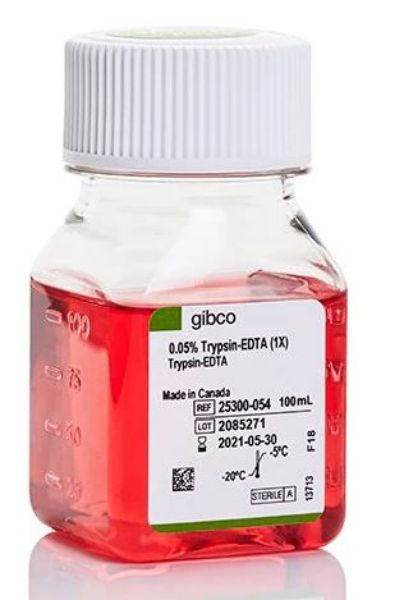 Picture of (FP) Trypsin-EDTA (0.05%), phenol red, 100ml
