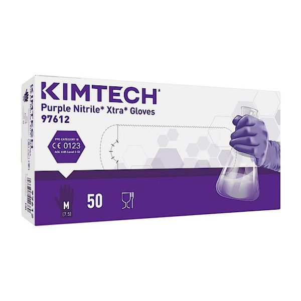 Picture of KIMTECH PURPLE NITRILE GLOVES, 9.5INCH SIZE: XS [Control]