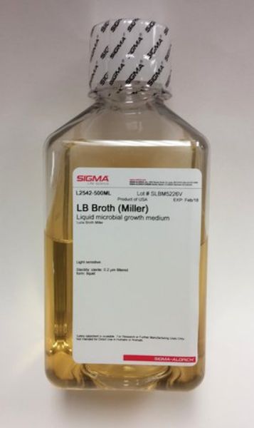 Picture of LB Broth, Miller Formulation, 500ml