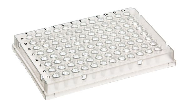 Picture of 96-well PCR plate, full-sklirted, natural