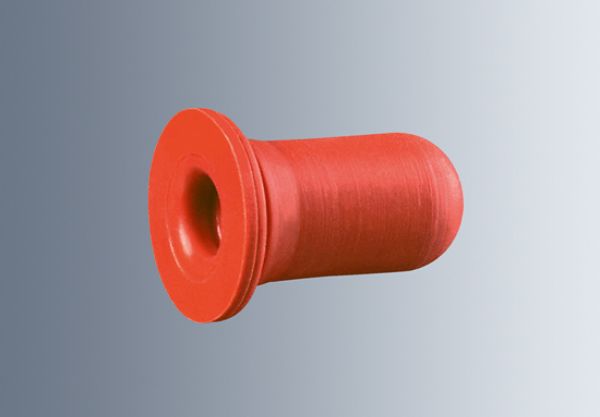 Picture of Rubber teats for dropping pipettes, Red