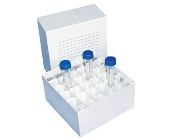 Biologix 15mL & 50mL Tube Freezer Cardboard Storage Boxes