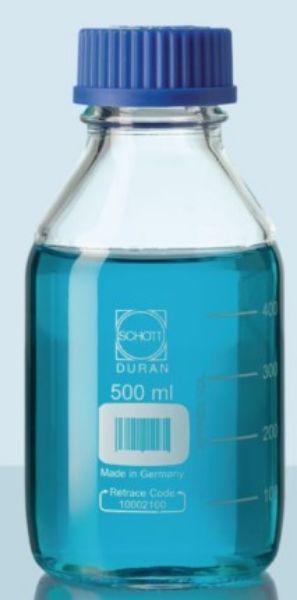 Picture of BOTTLE LAB 500ML DIN THREAD WITH CAP