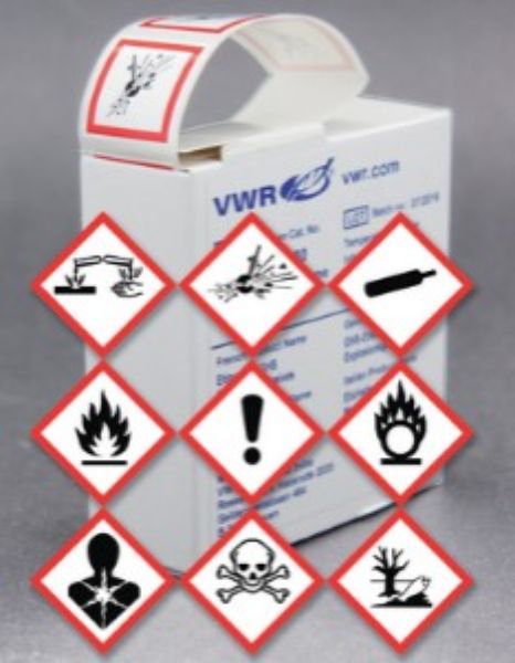 Picture of GHS label, Irritant