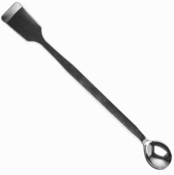 Picture of Spatula SS Spoon5ml&Flat End15mm 210mm