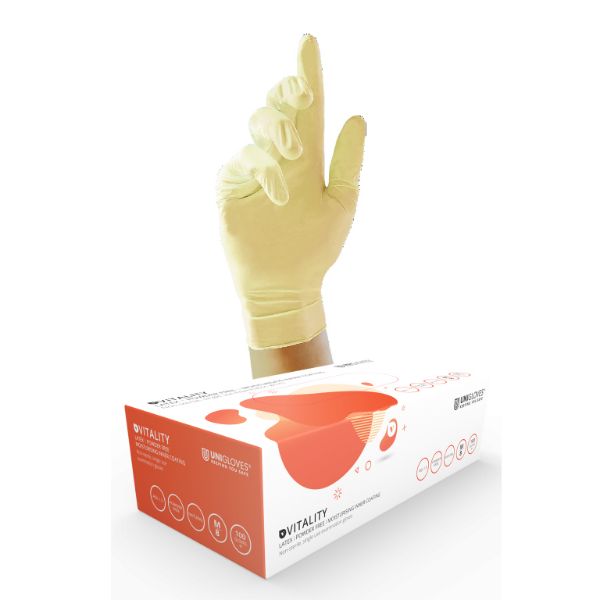 Picture of Latex Gloves Powder Free Moisturising S