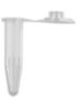 Picture of Axygen 0.6 mL MaxyClear Snaplock Microcentrifuge Tube, Polypropylene, Clear, Sterile, 100 Tubes/Bag, 5 Bags/Pack, 10 Packs/Case