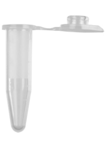 Picture of Axygen 0.6 mL MaxyClear Snaplock Microcentrifuge Tube, Polypropylene, Clear, Sterile, 100 Tubes/Bag, 5 Bags/Pack, 10 Packs/Case