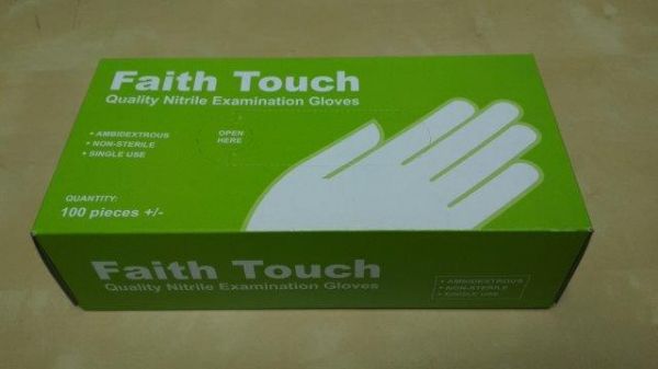 Picture of 9in Nitrile Blue Glove - XL