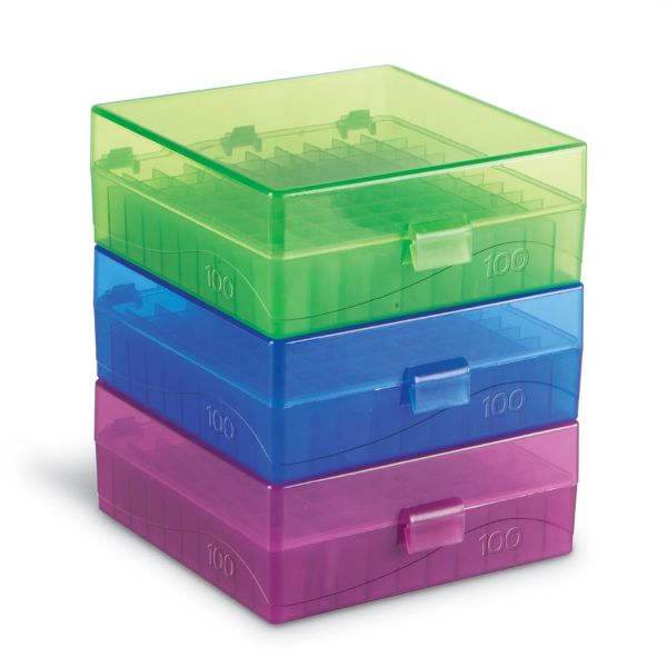 Picture of 100-Well Storage Box Assorted Colors