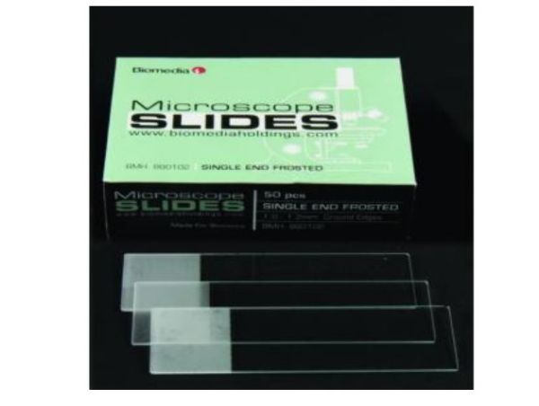 Picture of Biomedia Glass Slides,Single End Frosted