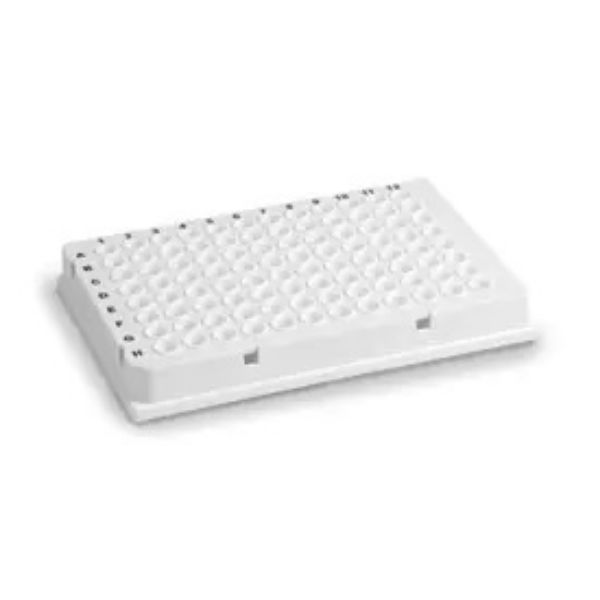 Picture of Hard-Shell 96-Well PCR Plates, low profile, thin wall, skirted, white/white
