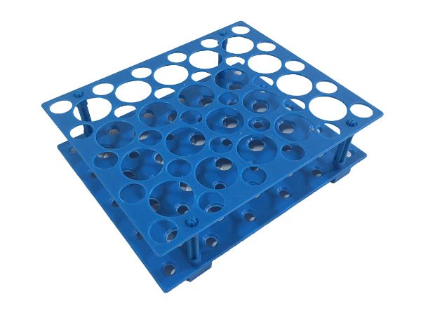 Picture of Snap-together 15/50ml tube rack blue