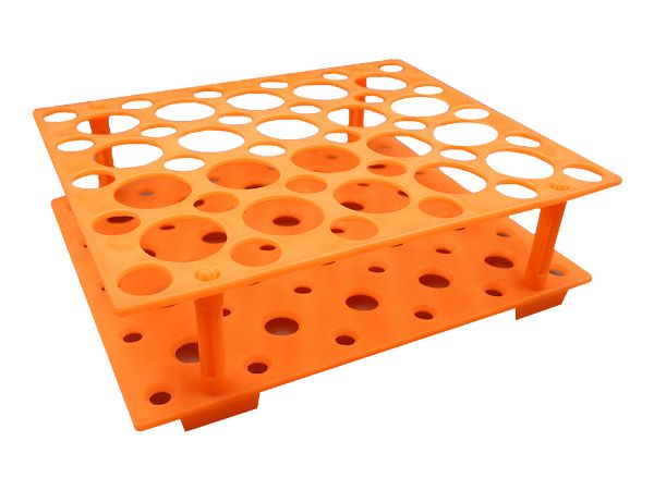 Picture of Snap-together 15/50ml tube rack orange
