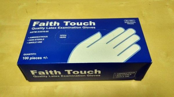 Picture of LATEX Gloves Large Powder Free (50prs)