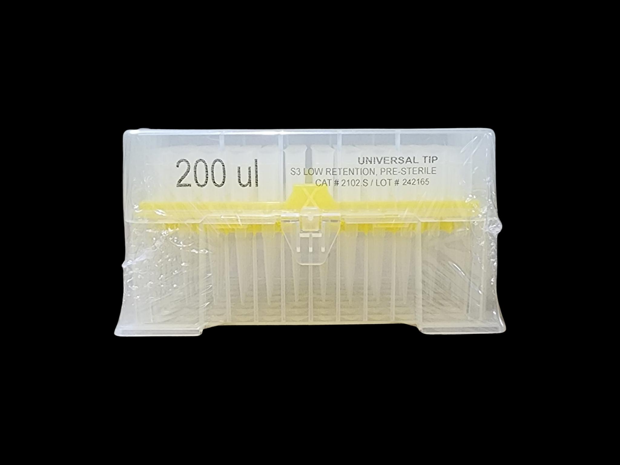 RSC eStore. (V) 200UL UNIVERSAL TIP, LOW RETENTION, RACKED, STR