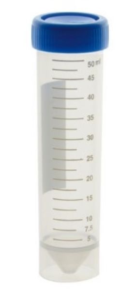 Picture of Conical Centrifuge Tubes 50ml (30 x 115 mm), Sterile, Skirted (450)