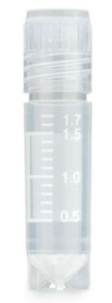 Picture of Cryovial 2ml External Thread PP, Clear, Sterile (500)