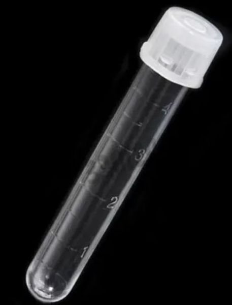 Picture of Round Bottom Tubes 5ml PS (12x75mm), Sterile, Snap Cap (500)