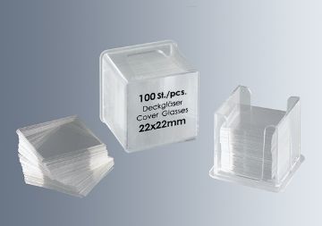 Picture of Microscope Cover Glass 18x18mm (100)