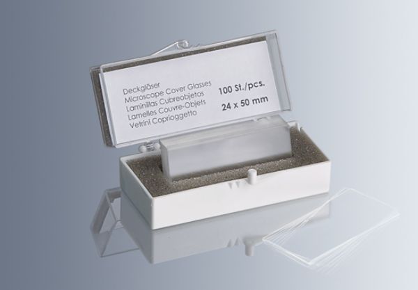 Picture of Microscope Cover Glass 22x50mm (100)