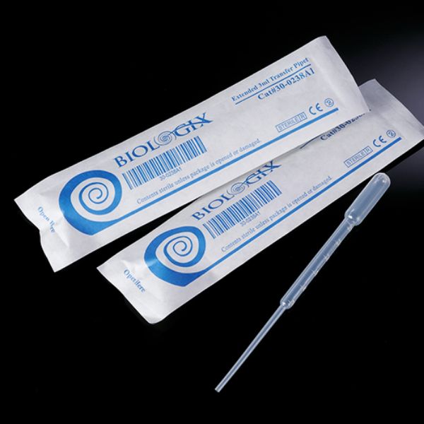 Picture of 1ml Transfer Pipets Sterile 160mm