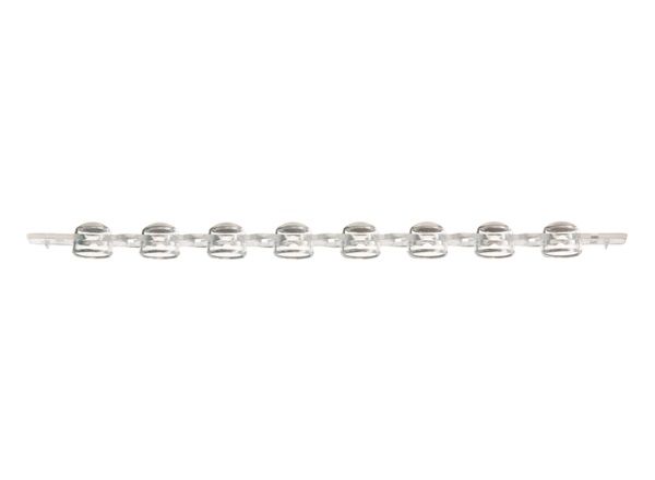 Picture of 8 Strips Dome Caps, Clear