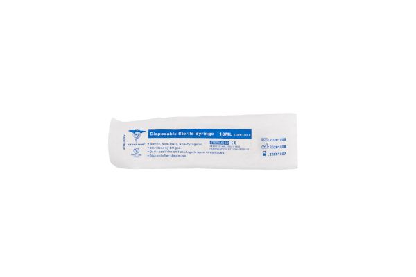 Picture of Sterile disposable syringe, 10ml , luer-lock