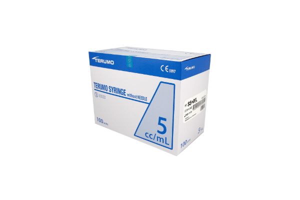 Picture of Sterile disposable syringe, 5ml, luer-lock