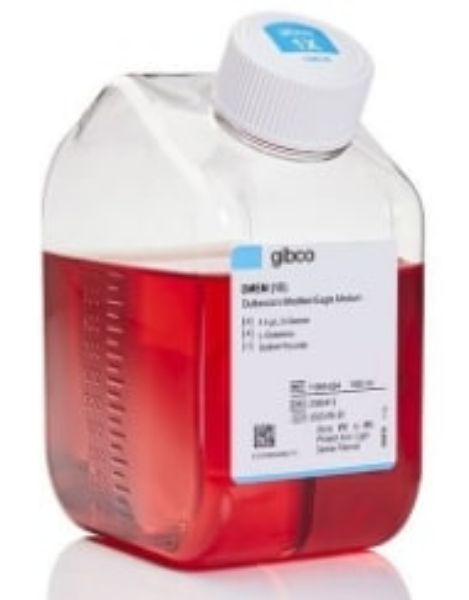 Picture of Dulbecco's Modified Eagle Medium, High Glucose, w/o HEPES and Sodium Pyruvate, 1000ml