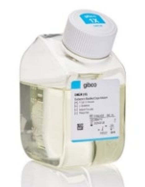 Picture of DMEM, High Glucose , No Glutamine, No Phenol Red, 500ml