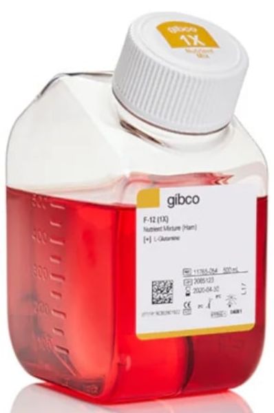 Picture of F-12 Nutrient Mix, Hams, Glutamax Supplement, 500ml