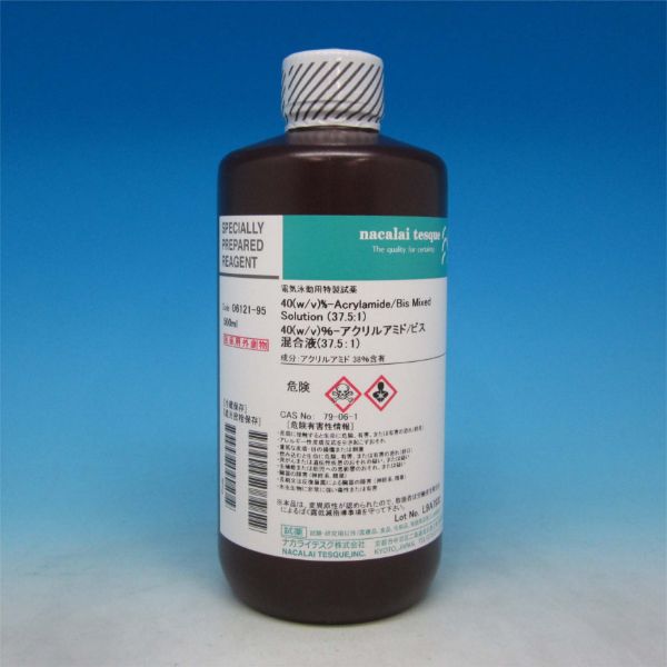Picture of 40(w/v)%-Acrylamide/Bis Mixed Solution(37.5:1)