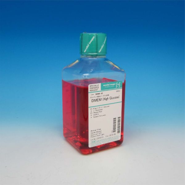 Picture of DMEM (4.5g/l Glucose) without L-Gln and Sodium Pyruvate , liquid, 500ML