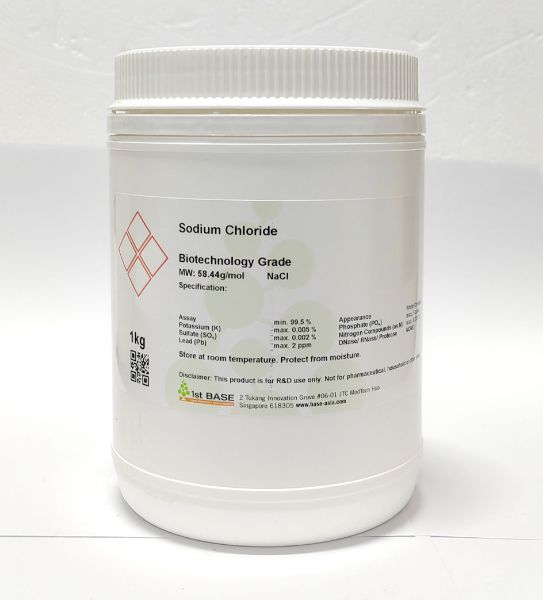 Picture of Sodium Chloride , Biotechnology Grade, 1kg