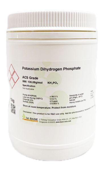 Picture of Potassium Phosphate , Monobasic, ACS Grade, 1kg