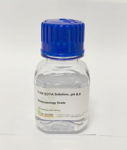 Picture of 0.5M EDTA , pH 8.0, Biotechnology Grade, 100ml