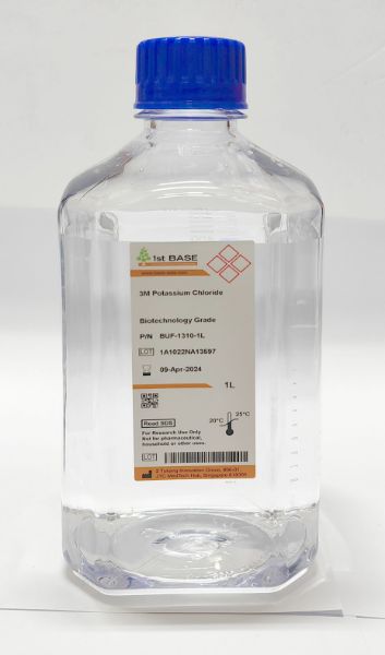 Picture of 3M Potassium Chloride KCl, Biotechnology Grade, 1L
