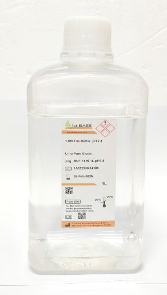Picture of 1.0 M Tris HCl, pH 7.4, 1000ml