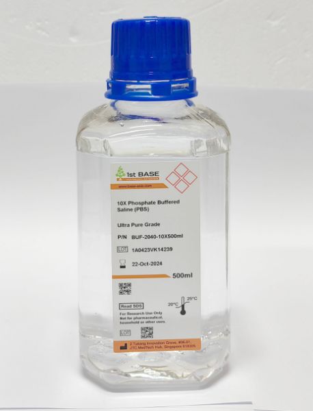 Picture of 10X PBS, Ultra Pure Grade, 500ml