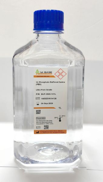 Picture of 1X Phosphate Buffered Saline (PBS), Ultra Pure Grade, 1L