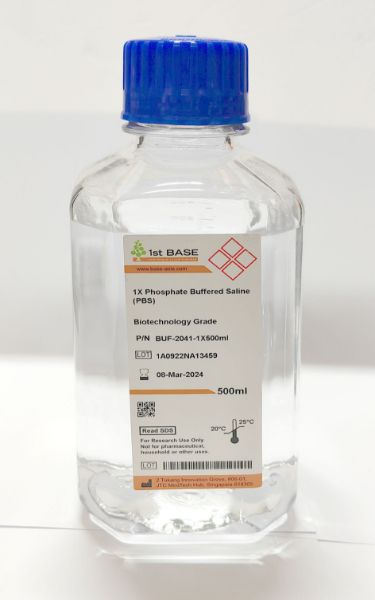 Picture of 1X PBS, Biotechnology Grade, 500ml