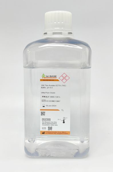 Picture of Tris-Acetate-EDTA (TAE) Buffer, 10x, pH 8.0, 1000ml