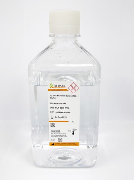 Picture of 1X Tris Buffered Saline (TBS) Buffer , Ultra Pure Grade, 1L