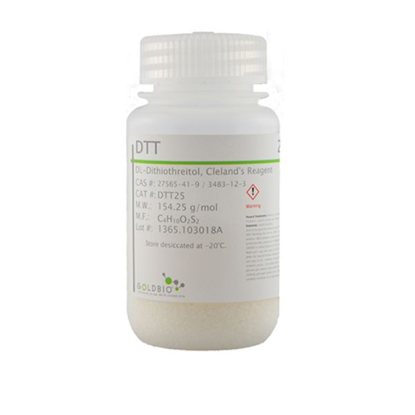 Picture of DTT , Protease-free Dithiothreitol  (>99% pure), 50g