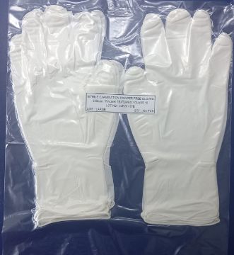 Picture of 12in Size L Class 10 Nitrile Disp Gloves