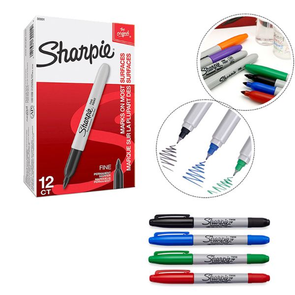 Picture of Cleanroom Stationery - Sharpie Marker (Black)