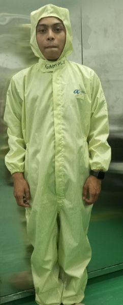 Picture of Jumpsuit - Class 10 Cleanroom Compatible, with Embroidering of A*STAR logo, Size 2XL